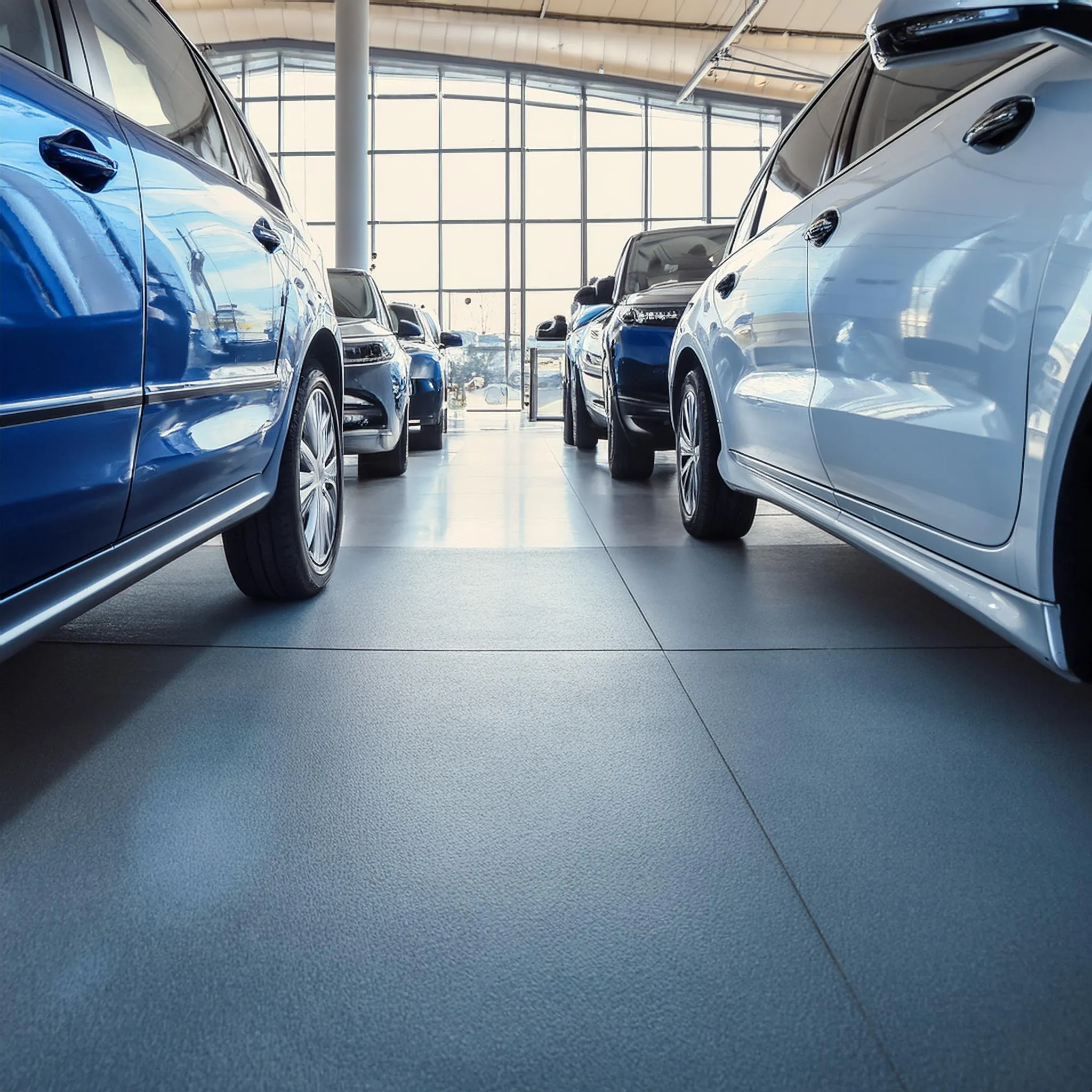 Realize vitrine automotiva